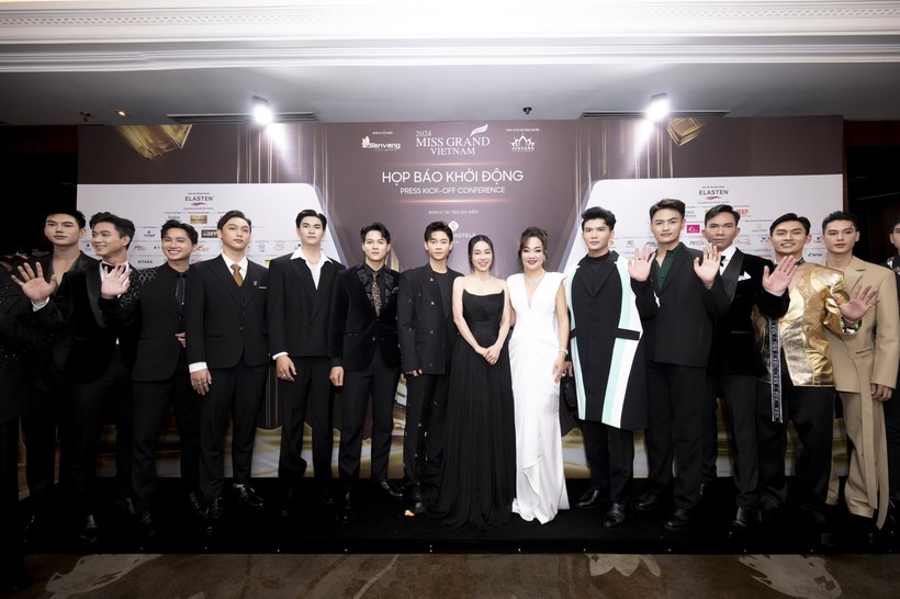 CEO Phạm Kim Dung và dàn thí sinh Mr World Vietnam