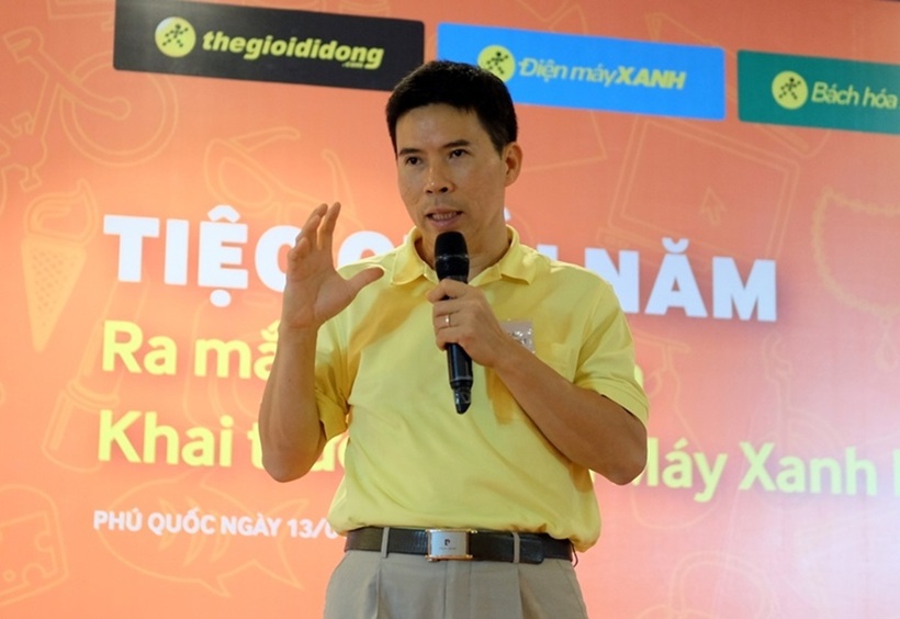 Ông Nguyễn Đức Tài đăng ký bán ra 2 triệu cổ phiếu MWG vì nhu cầu tài chính. Ảnh: Thegioididong.com