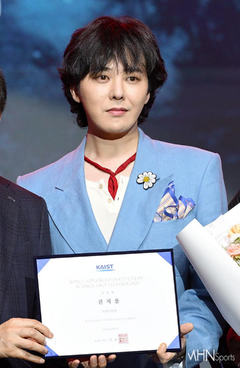 Hình ảnh G-Dragon tại chương trình tọa đàm "Innovate Korea 2024" do KAIST và NST tổ chức tại Daejeon.