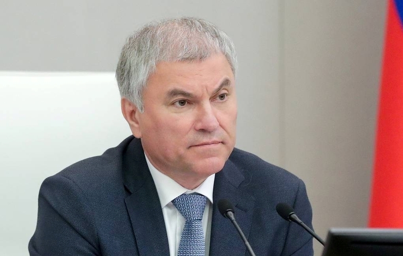 Chủ tịch Hạ viện Nga Vyacheslav Volodin. Ảnh: Tass