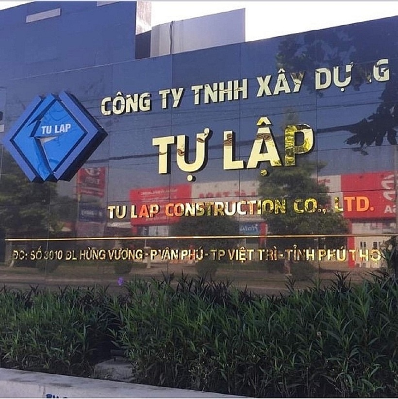 Công ty Tự Lập trúng nhiều gói thầu ở các sở ban ngành tỉnh Phú Thọ. Nguồn ảnh: Internet.