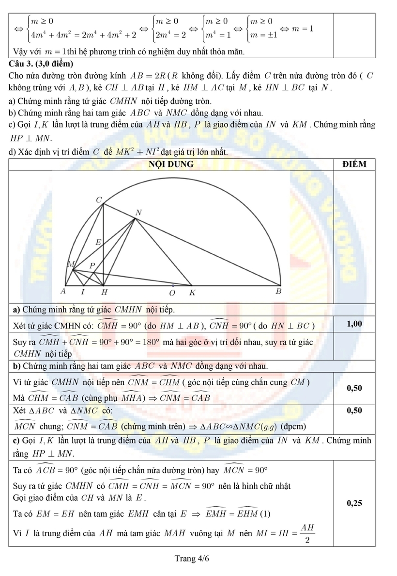Kỳ thi tuyển sinh vào lớp 10 Phú Thọ: Đề thi, đáp án gợi ý môn Toán - 4
