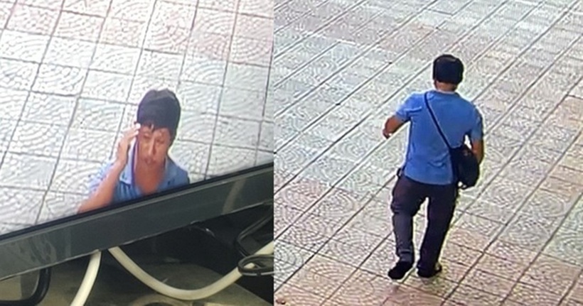 Đối tượng trà trộn vào Đại hội Thể thao học sinh Đông Nam Á để trộm cắp tài sản. (Ảnh: NLĐ)