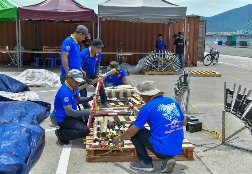 Năm nay, đội Đà Nẵng chuẩn bị số lượng pháo lên tới 4.700 quả