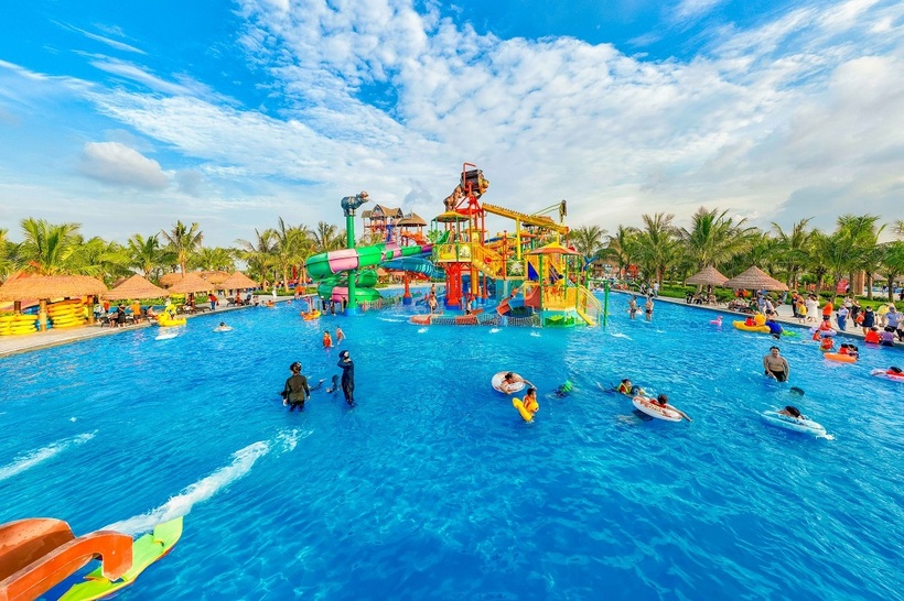 Công viên nước mini đem thế giới giải trí thời thượng trong lòng Vinhomes Golden Avenue