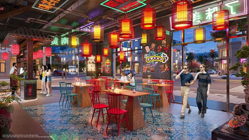 Mặt bằng kinh doanh sầm uất tại Vinhomes Golden Avenue