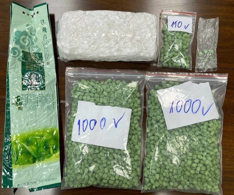 Ma tuý được vận chuyển vào Đà Nẵng. Ảnh: Dân trí