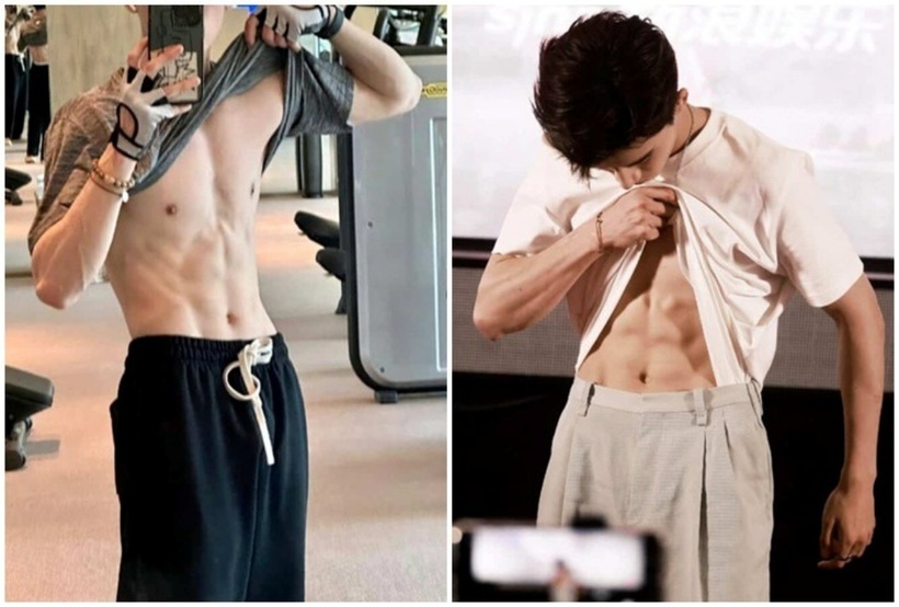 “Chết mê chết mệt” với cơ bụng 6 múi của nam chính Mặc Vũ Vân Gian - 1