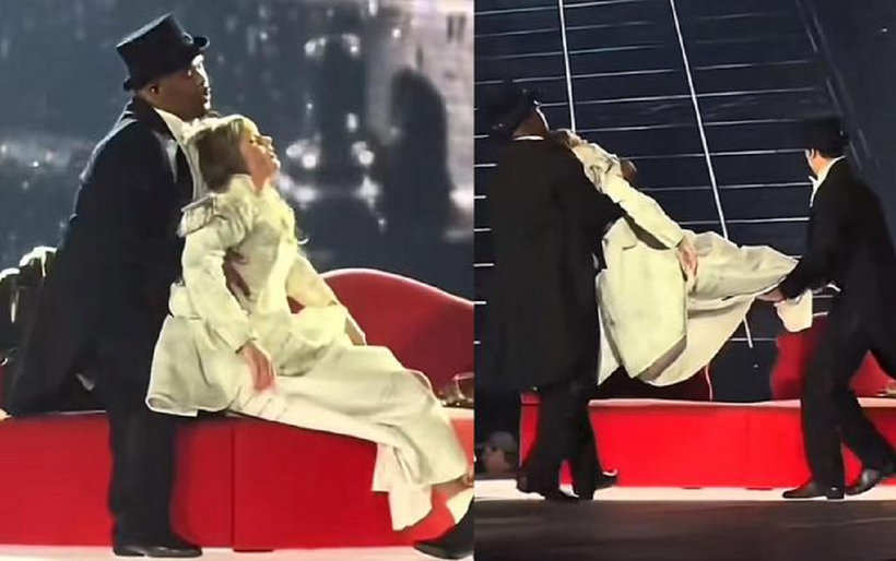 Taylor Swift ngất xỉu trên sân khấu khi đang biểu diễn.