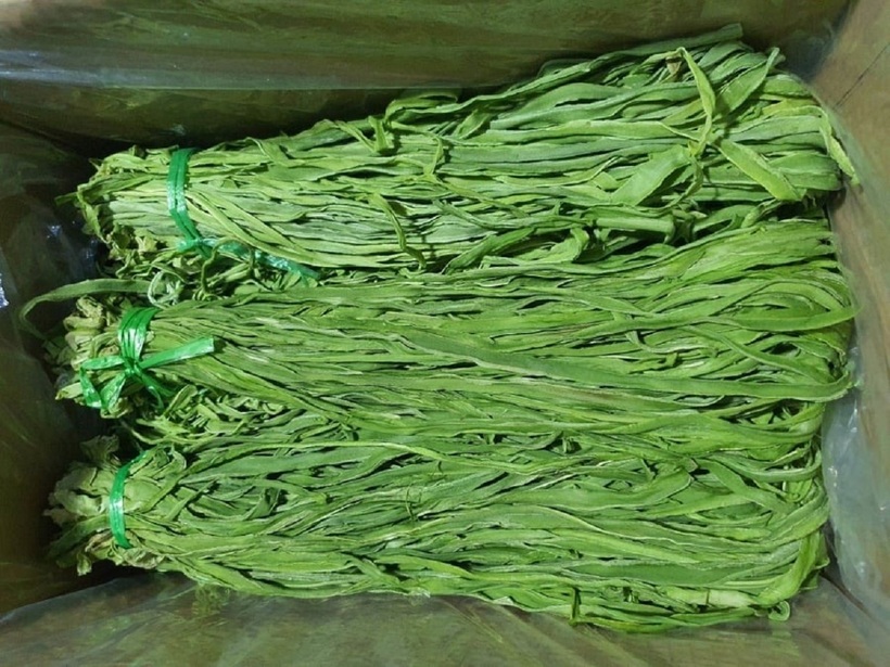 Rau tiến vua có thể dùng tươi hoặc phơi khô.