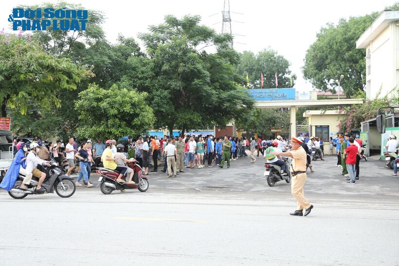 Công an Hà Đông đảm bảo tuyệt đối an toàn kỳ thi tuyển sinh lớp 10 THPT.