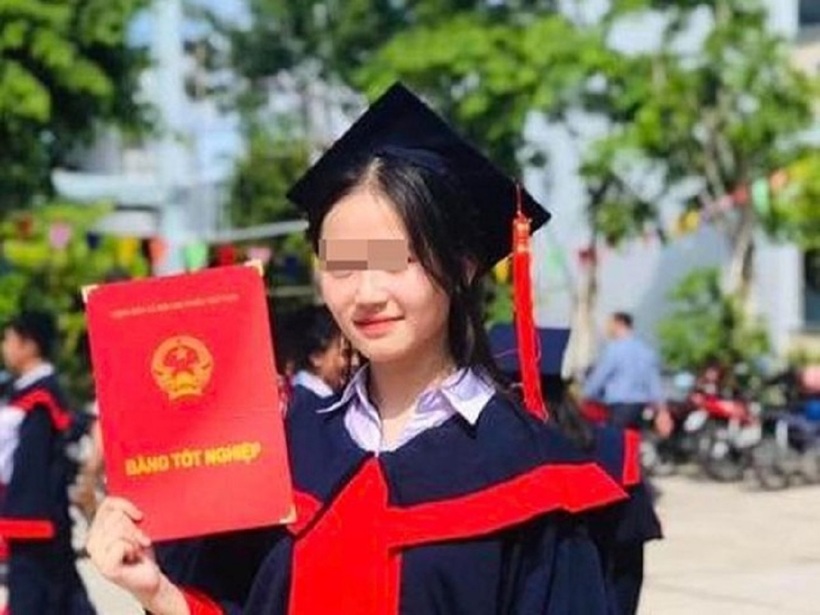 Gia đình nữ sinh đăng bài tìm con sau khi đi thi tuyển sinh lớp 10 tại trường THPT Chuyên Thủ Khoa Nghĩa (TP Châu Đốc) nhưng không về nhà. Ảnh: Tiền Phong