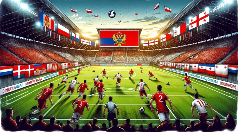 Nhận định trận Montenegro với Georgia.