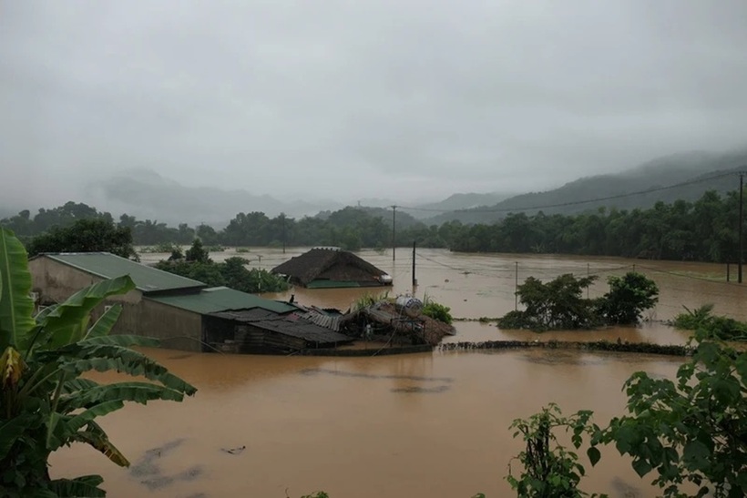 Mưa lũ ở Hà Giang khiến 3 người chết, thiệt hại hơn 9 tỷ đồng. Ảnh: Nhân dân