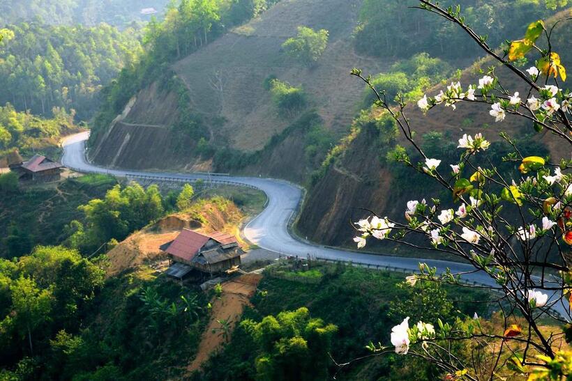 Mùa đông Tây Bắc đẹp nên thơ.