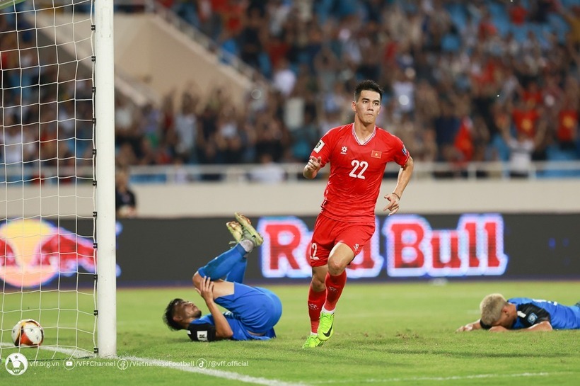 Kịch bản nào để đội tuyển Việt Nam đi tiếp ở vòng loại World Cup 2026? Ảnh: VFF.