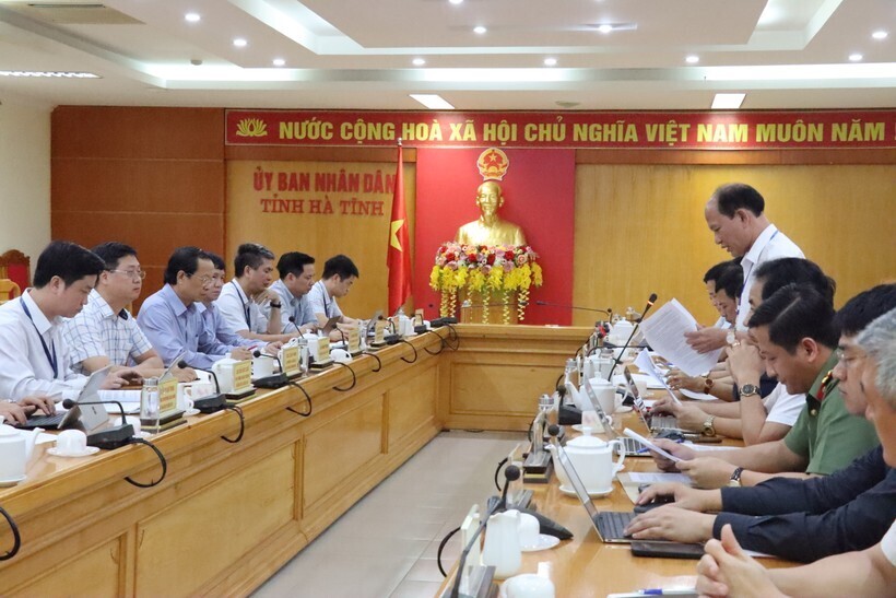 Quang cảnh buổi làm việc. Ảnh: Tiền Phong.