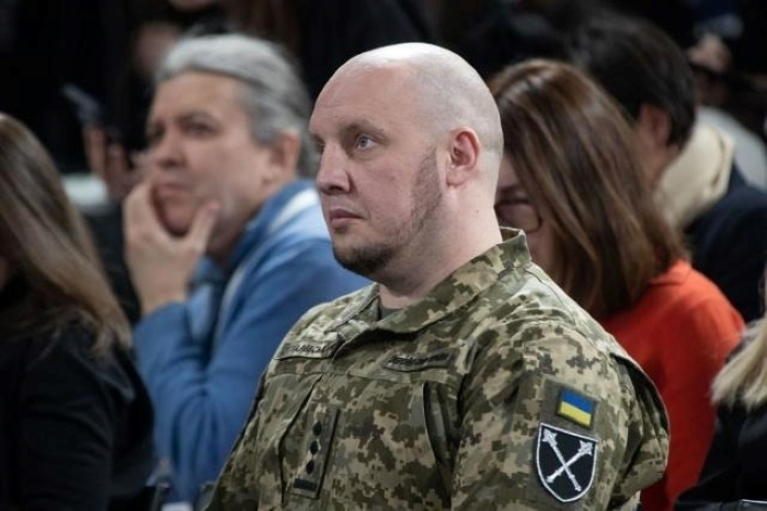 Đại tá Vadym Sukharevskyi được bổ nhiệm làm chỉ huy lực lượng UAV của Ukraine. Ảnh: Kyiv Indepedent