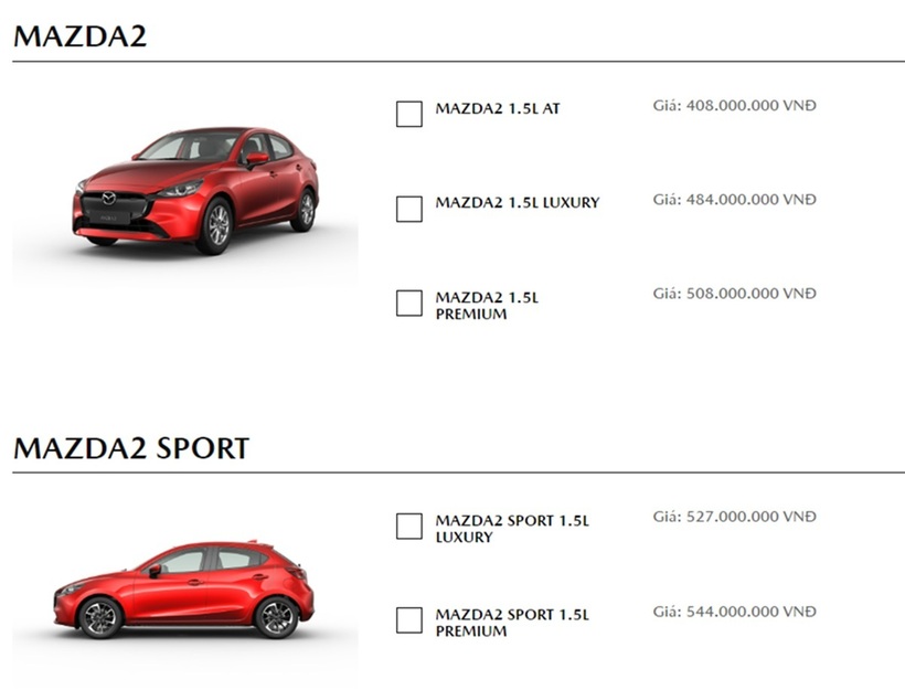 Bảng giá xe ô tô Mazda tháng 6 mới nhất - 2
