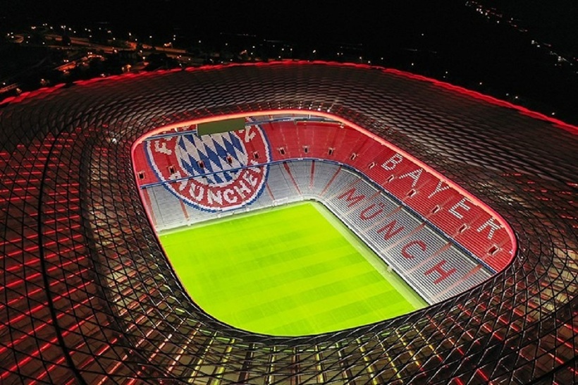 Sân vận động Allianz Arena được chọn làm nơi đá trận khai mạc EURO 2024.