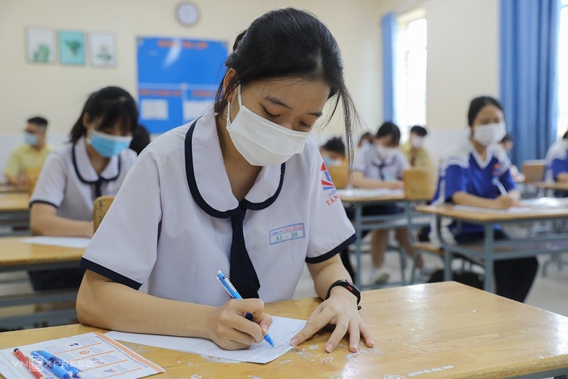 Kỳ thi tốt nghiệp THPT năm 2024 gồm 5 bài thi. Ảnh minh họa