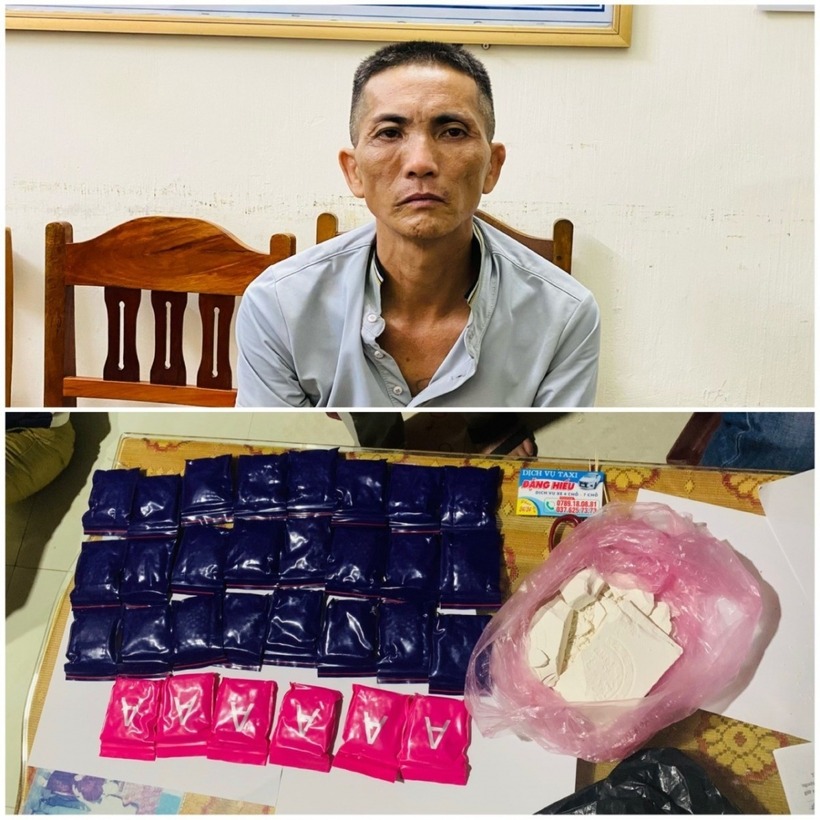 Tang vật vụ việc. Ảnh: VOV