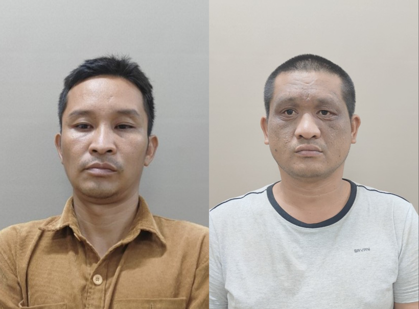 Đối tượng Trần Văn Thái và Đỗ Bá Hài.