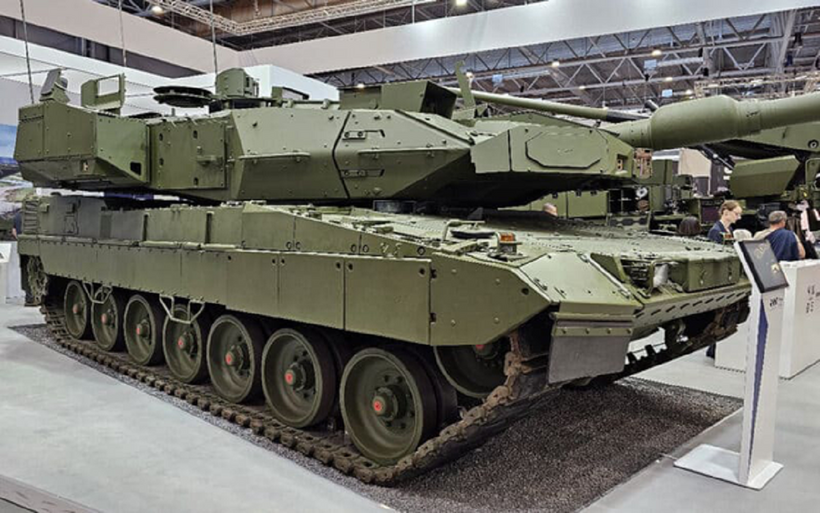 Xe tăng Leopard 2A8. Ảnh: Getty