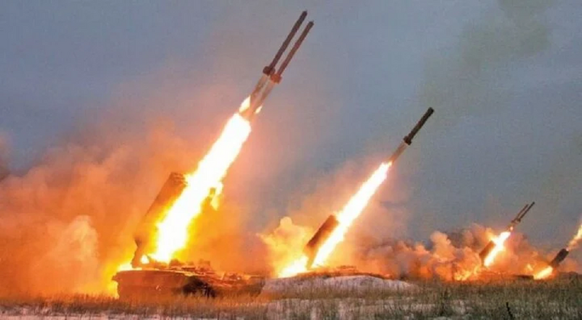 Nga phóng tên lửa phá hủy kho vũ khí Ukraine tại Lviv. Ảnh: Pravda