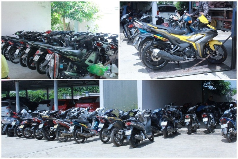 Tang vật do lực lượng chức năng thu giữ. Ảnh: Dân trí