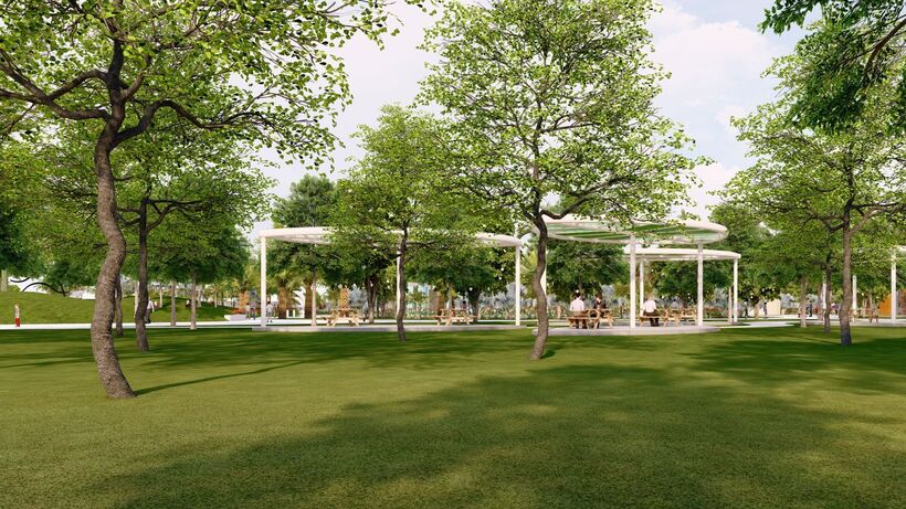 Empire Park là sợi dây kết nối cộng đồng dân cư ở Vinhomes Ocean Park 2 (Ảnh minh họa)