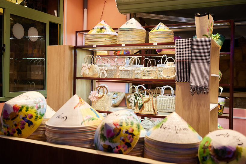 Lối sống xanh được ứng dụng trong mọi gian hàng trong chợ đêm