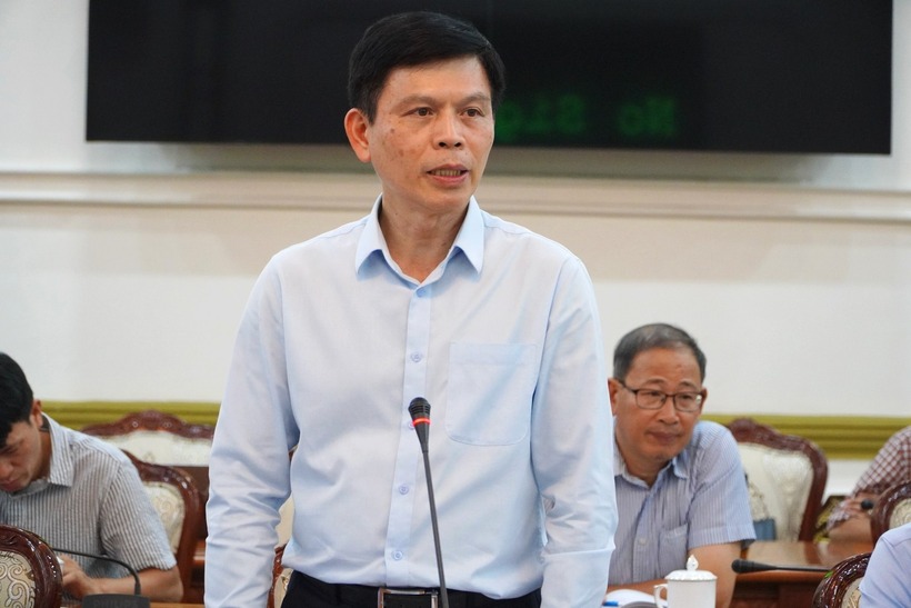 Thứ trưởng Bộ Giao thông Vận tải Lê Anh Tuấn. Ảnh: Báo Giao thông