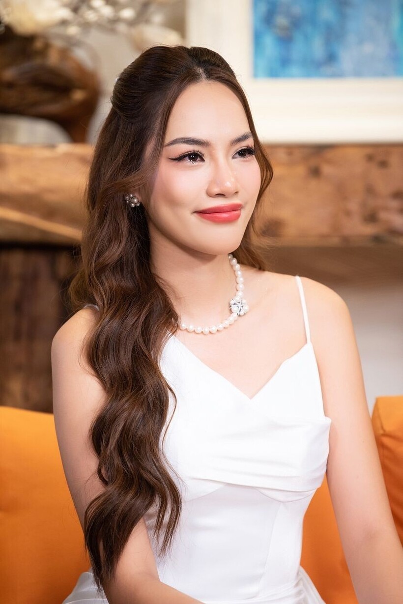 Hoa hậu Lê Hoàng Phương - đương kiêm Miss Grand Vietnam 2023.