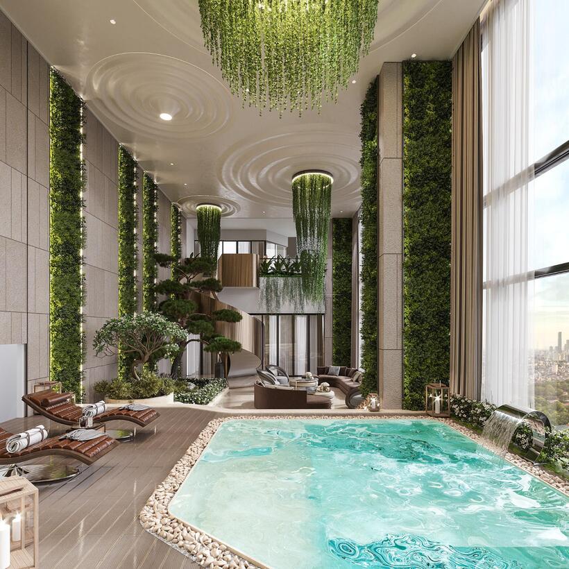 Không gian đậm chất nghỉ dưỡng tại gia với tầm view tuyệt đẹp ra sông Hồng, hồ Tây hay sân golf Ciputra của các căn hộ dịch vụ mang phong cách “Multi - Resort trên không” sẽ là điểm nhấn đắt giá khi Sunshine Wonder Tower hoàn thiện và đi vào hoạt động.