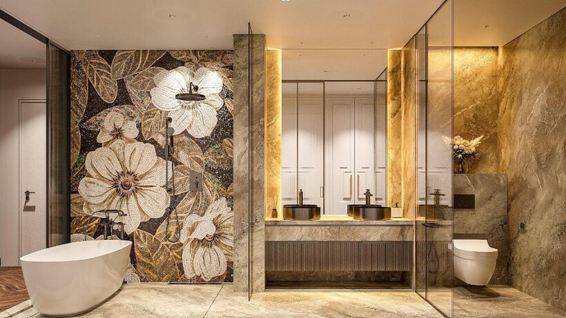 Giá trị thượng lưu của Sunshine Crystal River còn được chăm chút bởi không gian thư giãn riêng tư, với các thiết bị Gessi nổi bật về kiểu dáng thiết kế và màu sắc sang trọng, vừa tuân thủ các yêu cầu khắt khe về sự nhất quán và tinh tế trong thẩm mỹ, vừa đáp ứng nhu cầu về trải nghiệm thư giãn, chăm sóc sức khỏe, cũng như định hình nên các phong cách nghỉ dưỡng theo hướng cá nhân hoá theo “gout” của khách hàng tầm cao.