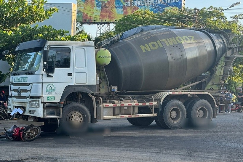 Hiện trường xảy ra vụ tai nạn. Ảnh: VnExpress