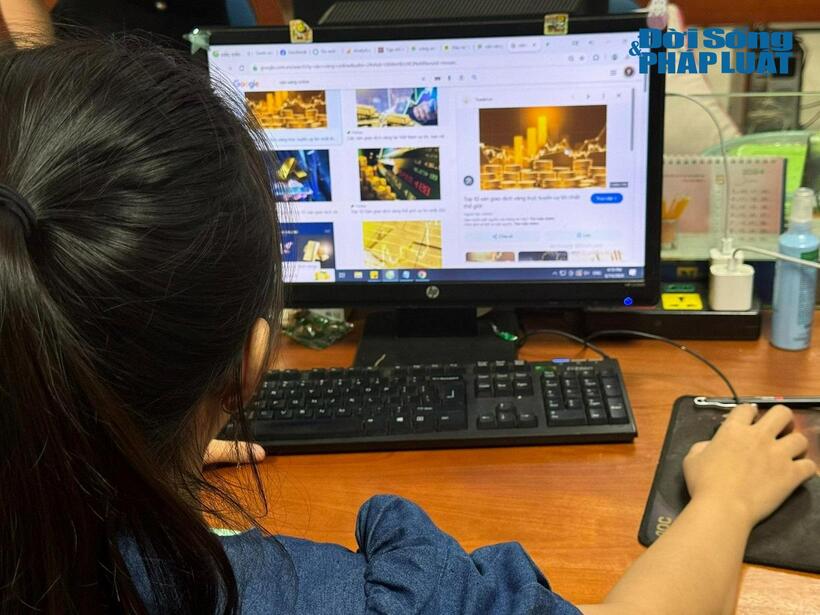 Dính bẫy đầu tư "sàn vàng online", nữ đại gia Hà Nội mất 24 tỷ đồng. Ảnh minh họa
