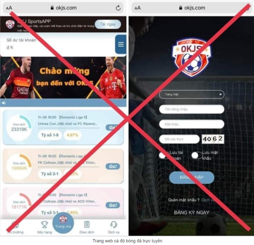 Trang web cá độ bóng đá trực tuyến