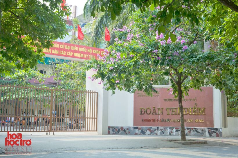 Trường THCS tư thục Đoàn Thị Điểm.
