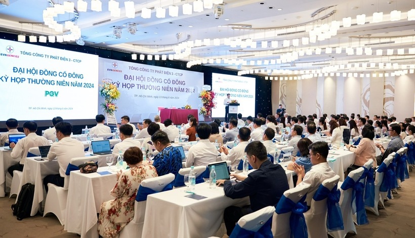 Toàn cảnh Kỳ họp thường niên Đại hội đồng cổ đông PGV năm 2024.