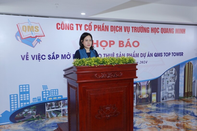Bà Nguyễn Thị Thúy Hường- Giám đốc QMS