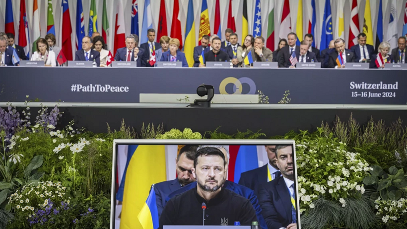 Hội nghị thượng đỉnh về hòa bình cho Ukraine diễn ra tại Thụy Sĩ từ ngày 15 đến 16/6 (Ảnh: Euronews).
