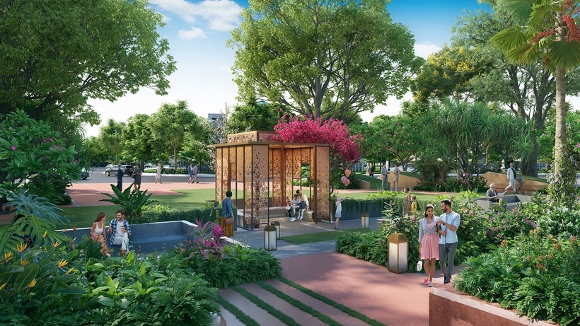 Tiện ích sống sang - tiện nghi - đẳng cấp tại dự án - Ảnh phối cảnh minh họa Sun Property
