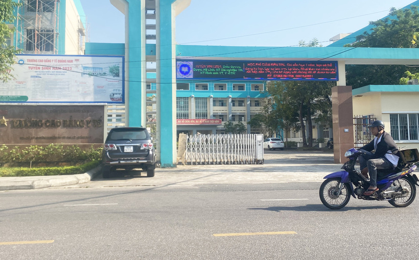 Trường cao đẳng Y tế Quảng Nam. (Ảnh: Tuổi trẻ)