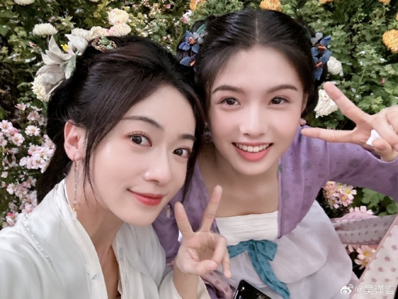 Ngải Mễ vào vai Đồng Nhi trong phim Mặc Vũ Vân Gian. Ảnh: Weibo
