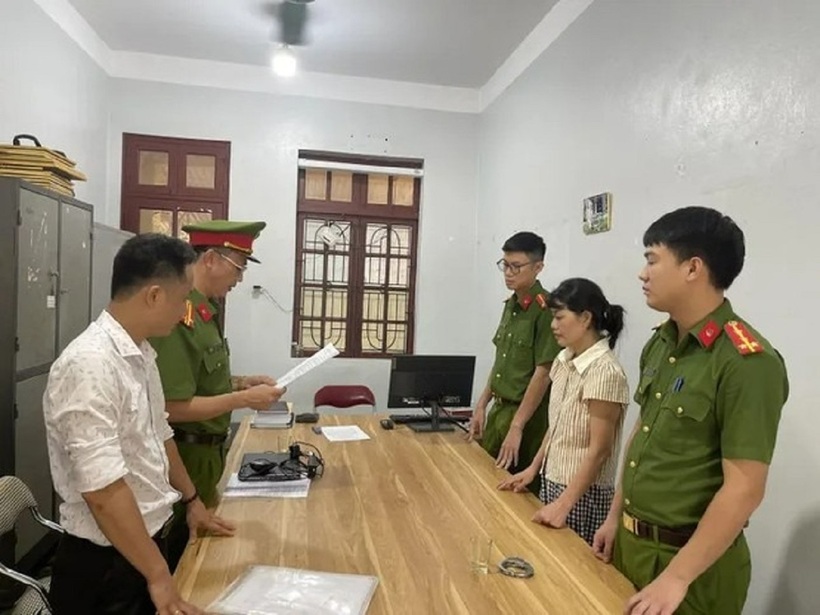 Nữ hiệu trưởng trường mầm non ở Bắc Giang bị khởi tố vì khai khống hồ sơ. Ảnh: Tiền phong