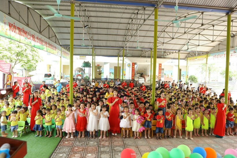 Trường mầm non Yên Đồng Vĩnh Phúc: Lấy trẻ làm trung tâm - 1