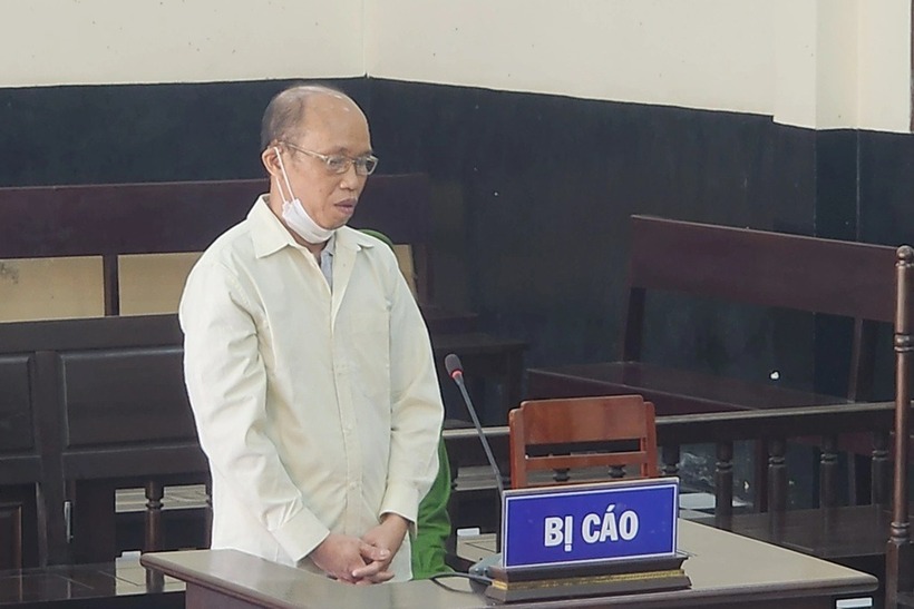 Bị cáo Nguyễn Như Anh Tuấn tại tòa. (Ảnh: Dân trí)