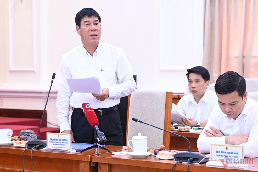Ông Huỳnh Văn Chương, Cục trưởng Cục Quản lý chất lượng. Ảnh: VietNamnet